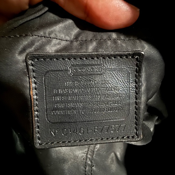 Coach Black Baby Bag - Picture 4 of 5